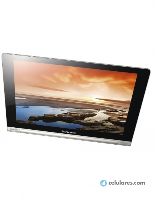 Fotografías Frontal de Tablet Lenovo Yoga 10 Gris. Detalle de la pantalla: Pantalla de inicio
