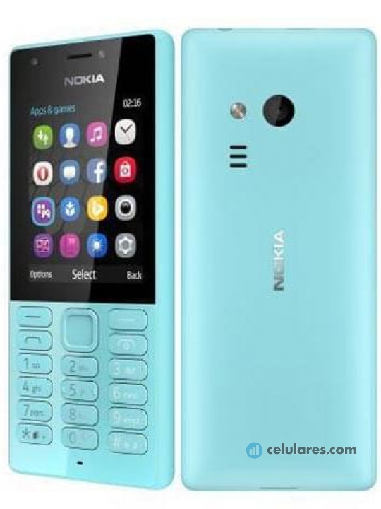 NOKIA 216 Teléfono Móvil Sin SIM en negro con Internet MP3 y Cámara-A000280 