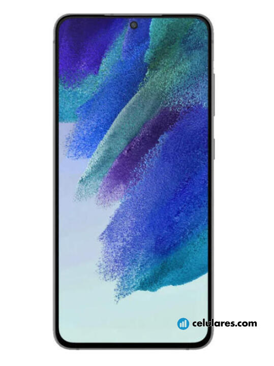 Fotografías Frontal de Samsung Galaxy S21 FE 5G Grafito. Detalle de la pantalla: Pantalla de inicio