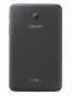 Fotografías Trasera de Tablet Samsung Galaxy Tab 3 Lite 7.0 Negro. Detalle de la pantalla: No se ve la pantalla