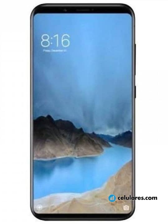 Fotografías Varias vistas de Xiaomi Mi 7 Azul y Blanco y Negro. Detalle de la pantalla: Varias vistas